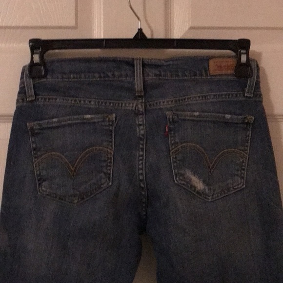 Original Levi’s super low distressed look jeans😊 - Picture 5 of 5
